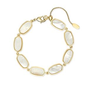 NWT Kendra Scott Millie Bracelet Gold/Ivory